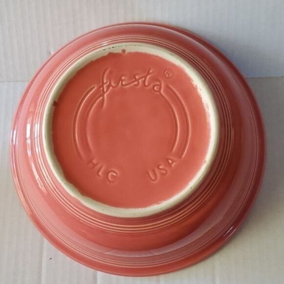 Fiestaware Fiesta CERAIC Mixing Bowl Dish CONTAINER ROSE PINK - Picture 10 of 12